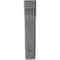 Ekena Millwork 1 3/4"W x 7 1/4"D x 9 1/2"H Bedford Wood Vintage Decor Bracket, Pebble Grey BKTWD02X07X10BEPG - alternate 3